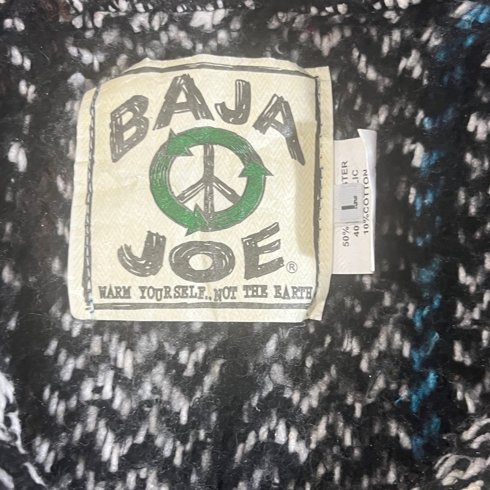 Baja Joe Kids Multicolor Hooded Front Zip Jacket BOYS 8-10Y - Picture 3 of 8